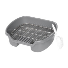 Pet Training Toilet for Small and Medium Dogs, Easy to Clean with Scoop, Training Pad Holder, Durable and Convenient Design
