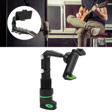 Korrosionsbeständiger Gitarrenhalter mit 10 Plektren & Reinigungstuch