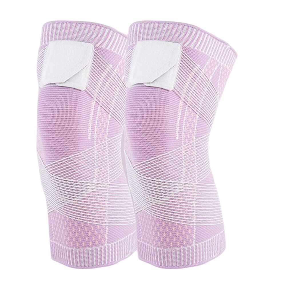 Sport Knee Brace, Elastic Breathable Nylon Knee Support for Fitness Running, Unisex Professional Joint Protection