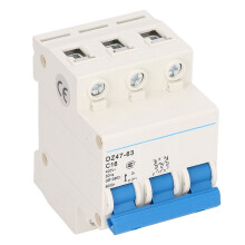 16A 400V DZ47‑63 C16 Leitungsschutzschalter 3P PA66 Gehäuse für DIN-Schiene