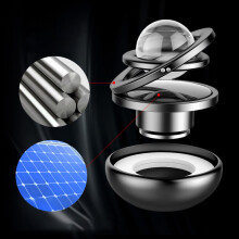 Galaxy Auto-Parfüm-Anhänger, Aluminiumlegierung, drehbarer Diffusor