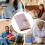 Money Saving Binder Large Capacity 2025 Budget Organizer A6/A5 Size with 50 Sheets Multiple Compartments Violet 4