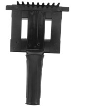 Anti-Itch Grooming Comb Self-Cleaning Brush for Horses and Livestock, Horse Hair Body Scraper, Black Metal Design