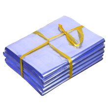 200 Pack Shrink Wrap Bags 12x18cm Transparent Heat Seal Packaging Film for Industrial Use, Durable Plastic Material