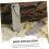 Whetstone Sharpening Stone 2 x Double Sided Wet Blade Sharpener for Scissors and Tools Diamond Grinding Silver 3