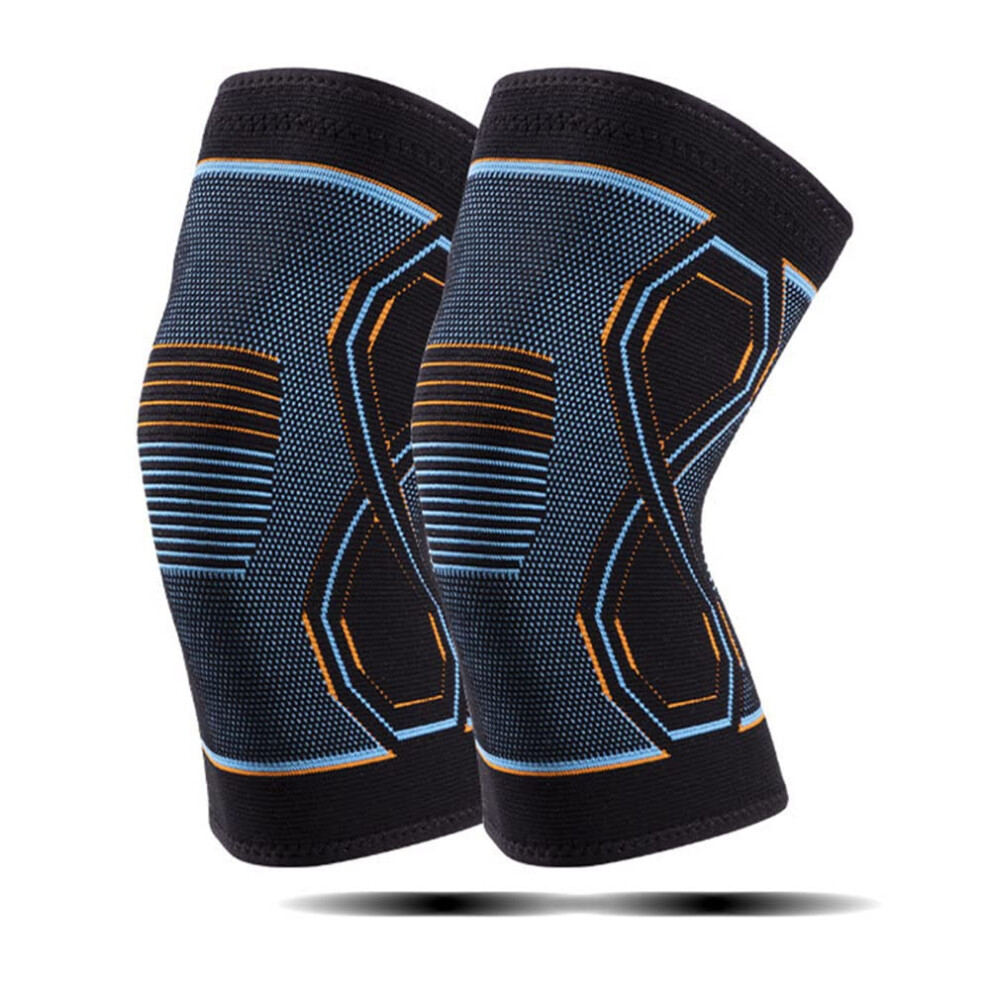 Knee Pads Knee Brace for Joint Pain Relief, Knitted Support Cuff for Running, Cycling, Basketball, Size L