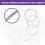 6 String Electric Guitar Strings Stainless Steel .009-.042 Replacement Set with Carbon Steel Core 2
