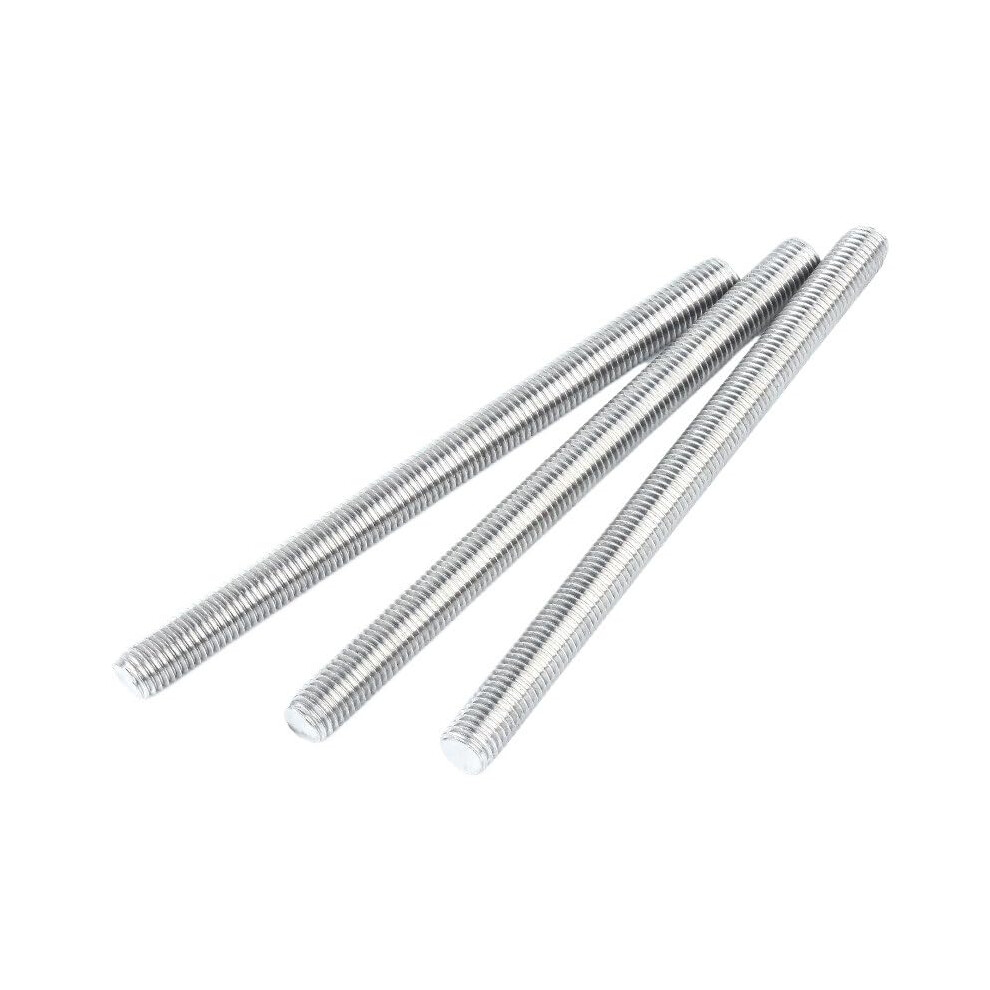 Full Thread Rod M2 M2.5 M3 M4 M5 M6 10 Pieces Stainless Steel Threaded Rod Bolts 120Mm Full Thread Rod 6447073126307