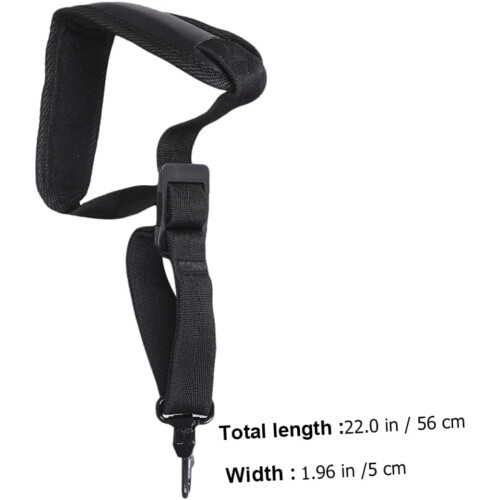 Adjustable Saxophone Neck Strap for Beginners and Professionals, Ergonomic Design, Durable Material, Comfortable Shoulder Support 2