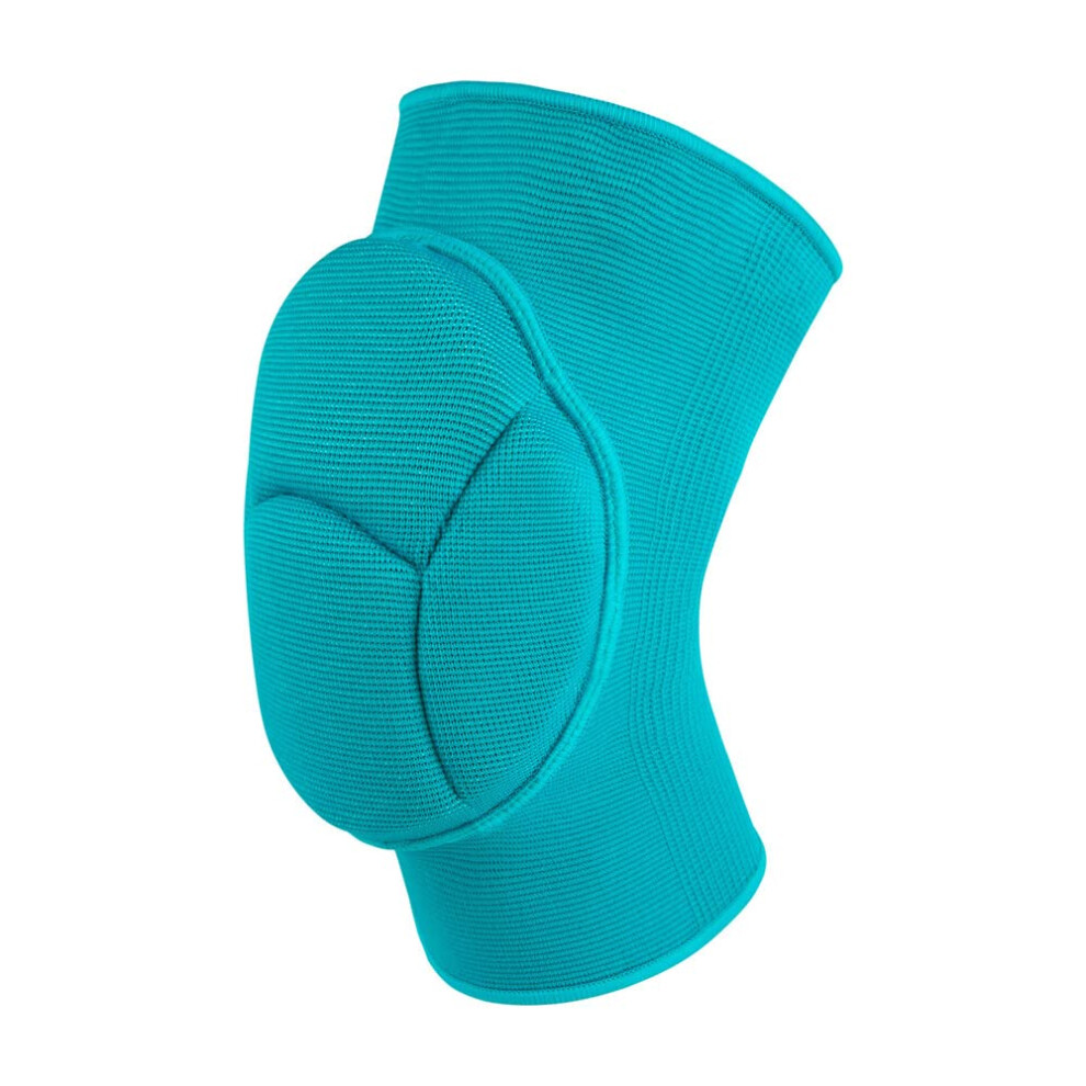 Sports Protective Knee Pads - Thick Sponge, Non-Slip, Green, Size M for Football, Volleyball, Extreme Sports-image-OPC-PK59XJS-NEW