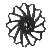 Metal-Keramik 13T Mountainbike Hinterradumwerfer Schaltrolle Schwarz 5cm