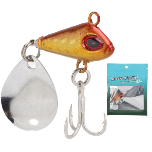 5g Metall VIB Hard Bait, Langwurf-Köder, Goldfarben 1