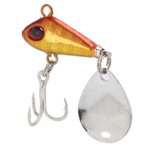 5g Metall VIB Hard Bait, Langwurf-Köder, Goldfarben