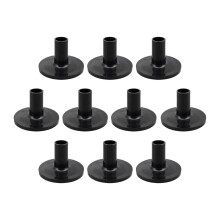 10x Cymbal Support Stand with Base for Hi Hat Drum Set - Adjustable Height, Durable Material, Compatible Accessories