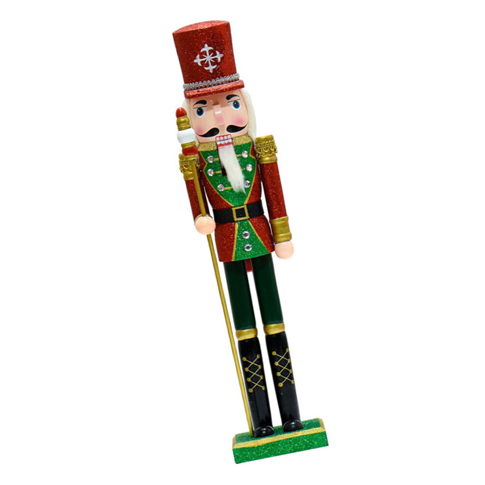 Elegant Nutcracker Set Made of Sturdy Wood, 55 cm, Decorative Christmas Soldier Accessory for Festive Home Decor-image-OPC-PK59XPS-NEW