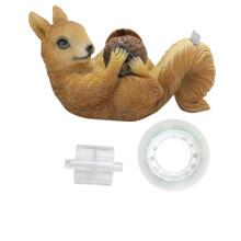 Sweet Resin Tape Dispenser Cute Animal Design Desktop Adhesive Holder Practical Tape Cutter for Home and School Use