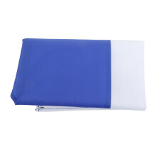 Langlebige Polyester-Disk-Flagge in Blau-Weiß 70x60cm – Unverzichtbar für Wassersportaktivitäten