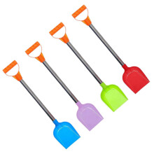 Sand Toy for Kids - Lightweight Beach Sand Shovels with Long Handle, 4-Piece Snow Shovel Set for Outdoor Play