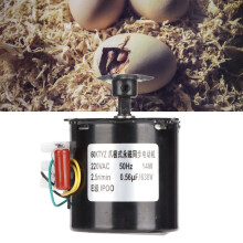 Inkubatorzubehör 220V Eier Drehmotor Automatischer Synchron-Eierwender
