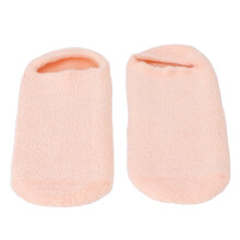 2 Stück Orange Spa-Gel-Socken für trockene Füße Reparatur mit essentieller Ölschicht