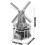 Dutch Windmill Kit - Buildable Figurine Set for Interactive Learning | Durable Educational Toy for Travel 5
