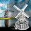 Dutch Windmill Kit - Buildable Figurine Set for Interactive Learning | Durable Educational Toy for Travel 4