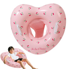Heart Shape Swim Ring for Home Decoration, Party Supplies, Graduation, Wedding Shower, Engagement - Pink, 36 Inch