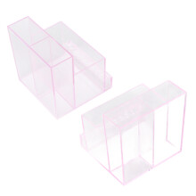 Pink Acryl-Nagelbohrmaschine Aufbewahrungsbox für Maniküre-Tools