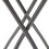 Oypla Oypla Black Padded Folding High Chair Breakfast Kitchen Bar Stool Seat 7