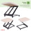 Oypla Oypla Adjustable Folding Cushion Padded Footstool Foot Leg Rest 10