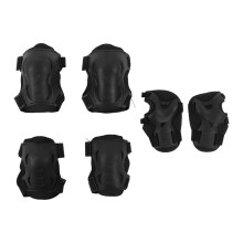 Kinder Schutz-Set für Skateboard-Ausrüstung, Knie-, Ellbogen- und Handprotektoren, Mesh-Tasche