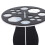 14 Holes Makeup Brush Drying Rack, Detachable, Black/White 4