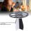 14 Holes Makeup Brush Drying Rack, Detachable, Black/White 9
