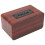 Enceinte rétro Bluetooth 1500 mAh compacte, grain de bois rouge 11