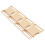 4 Set Alloy Side Release Buckles for Backpack Luggage 4.2x6cm 2