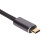 Cable de extensión USB-C USB 3.2 100 W 100 cm gris espacial 8