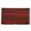 Enceinte rétro Bluetooth 1500 mAh compacte, grain de bois rouge 8