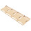 4 Set Alloy Side Release Buckles for Backpack Luggage 4.2x6cm 15