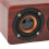 Enceinte rétro Bluetooth 1500 mAh compacte, grain de bois rouge 5
