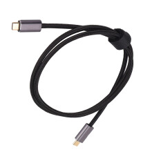 Cable de extensión USB-C USB 3.2 100 W 100 cm gris espacial