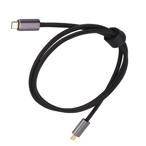 Cable de extensión USB-C USB 3.2 100 W 100 cm gris espacial