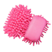 Chalk Eraser for Blackboard - Pink Cleaning Sponge Eraser for Home and School, Durable and Effective Chalkboard Cleaner