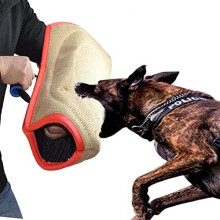 Protective Cover Anti-Bite Sleeve for Dog Training, Thickened Twill Hemp Open Sleeve 60 x 30 cm for German Shepherds