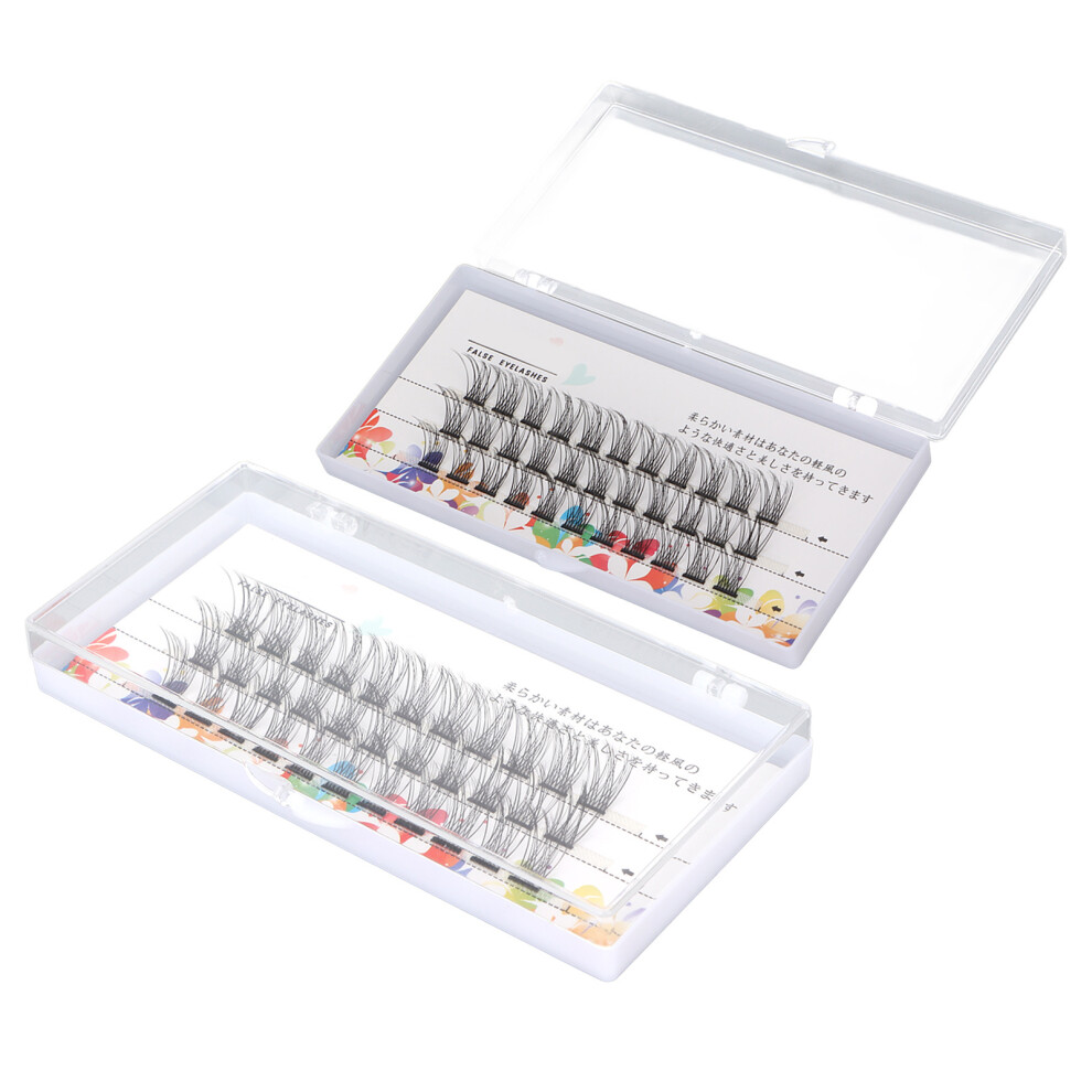14mm Curly Fluffy 3D Individual False Eyelashes for Natural Extension