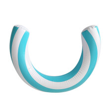 Float Sommer-Pool Ergonomically Adjustable Inflatable Seat with Backrest for Garden Pools and Outdoor Parties