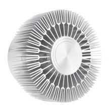 Lámpara de techo LED con forma de sol, 3 W, diámetro 9 cm, altura 6 cm, color morado