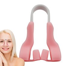 Lève -z - Nose Corrector Soft Silicone Reducer for Adults, Comfortable Natural Reshaping Pinch, Night Use, Pink Box