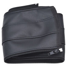 Weiche PU-Kinderwagen-Handgriffabdeckung 52cm x 11,5cm Schutzcover