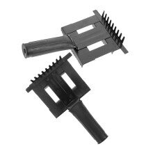Anti-Itch Rake for Livestock - 2 Pack Metal Horse Hair Removal Brush and Shedding Comb for Animal Grooming