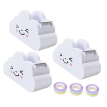 Practical Tape Cutting Design Lightweight Dispenser for Home Office School Crafting Easy Use and Storage